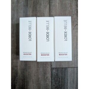 Lot of 3X LORDE + BELLE Redness Relief BOOSTER NET WT 3 G | 0.10 OZ - NIB